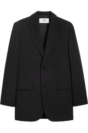 Ami Single-breasted virgin wool blazer