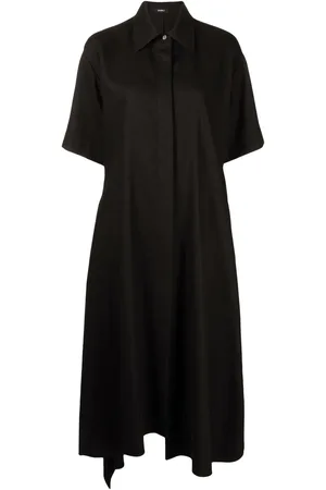 GOEN.J Asymmetric-hem shirt dress