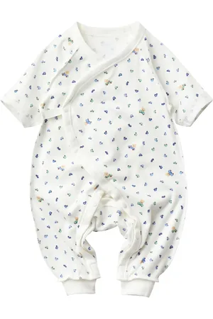 Familiar Graphic-print cotton romper