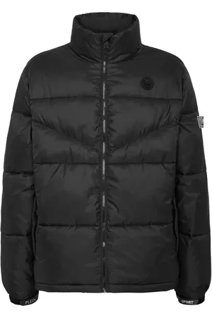Philipp Plein Logo patch puffer jacket