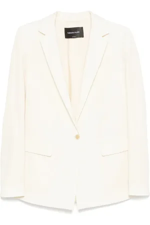Fabiana Filippi Slub-texture blazer