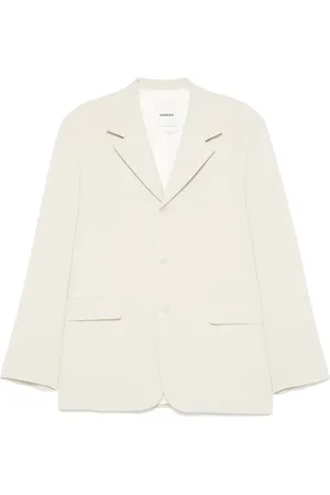 Sandro Twill-weave blazer