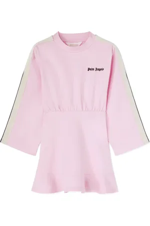 Palm Angels Printed crew-neck dress