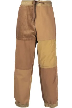 Emporio Armani Panelled straight-leg trousers