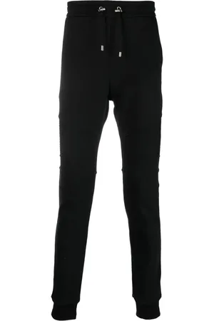 Balmain Organic cotton fitted track pants