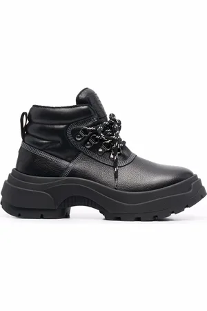 Maison Margiela Lace-up leather boots