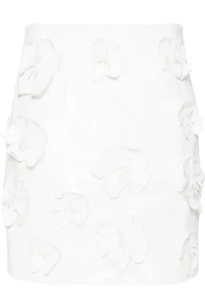 ROTATE Sequinned mid-rise miniskirt