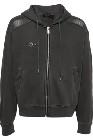 FIVE CM Patchwork hoodie