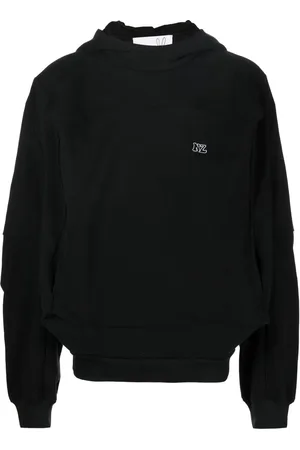 Natasha Zinko Logo-embroidered patchwork hoodie