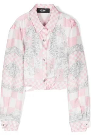VERSACE Medusa Contrasto silk shirt