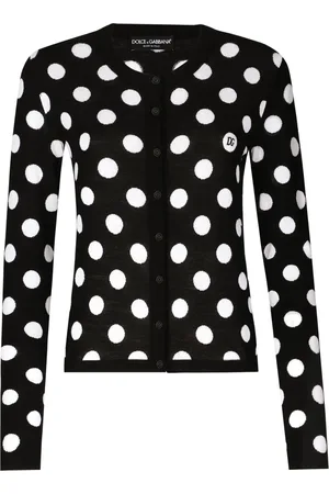 Dolce & Gabbana Polka dot-pattern button-up cardigan