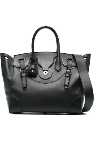 Ralph Lauren Embossed-logo detail tote bag