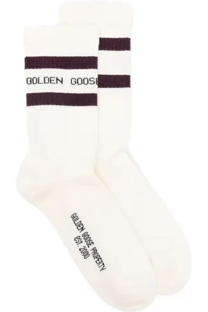 Golden Goose Distressed-finish socks