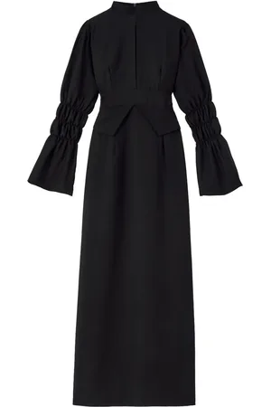 Destree Keith ruched-sleeve dress