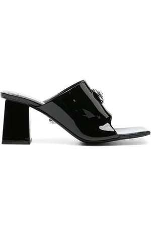 VERSACE 70mm Medusa leather sandals