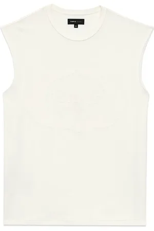Purple Brand Crest cotton tank top