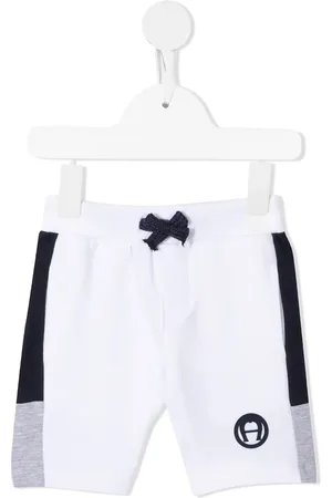 Aigner Colour-block track shorts