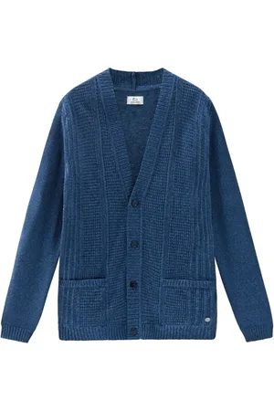 Woolrich Ribbed-knit V-neck cardigan