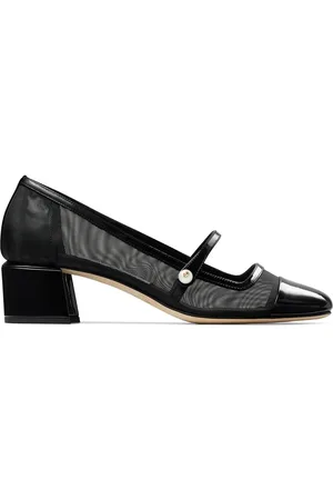 Jimmy Choo Elisa 45 leather pumps
