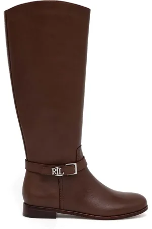 Ralph Lauren Brooke leather boots
