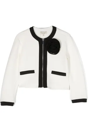 Twin-Set Floral-appliqu?? jacket