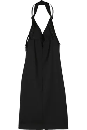 COPERNI Belted-halterneck midi dress
