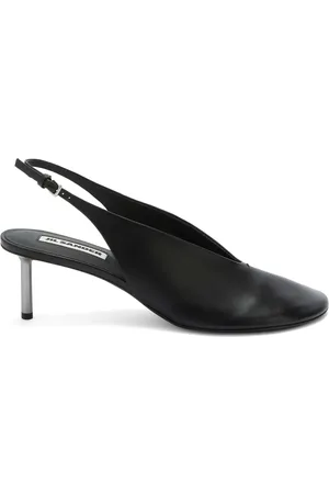 Jil Sander 65mm leather pumps