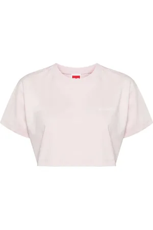 Ground Zero Logo-print cropped T-shirt