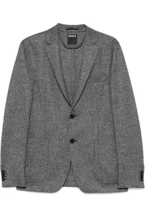 Ermenegildo Zegna Interlock twill blazer