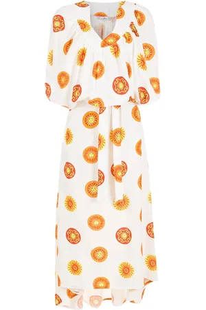 AMIR SLAMA Printed oversized dress