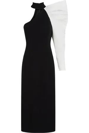 Karl Lagerfeld KL Studio asymmetric midi dress