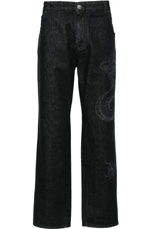 Balmain Mid-rise straight-leg jeans