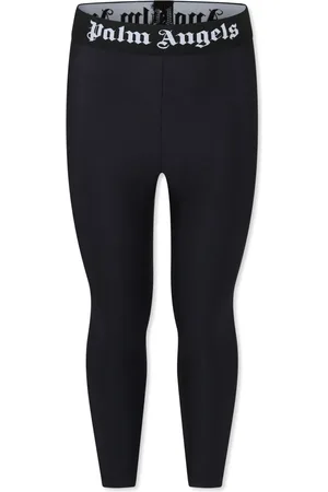 Palm Angels Logo-waistband leggings
