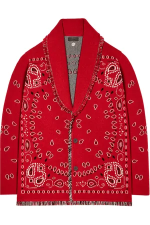 Alanui Icon Bandana cashmere cardigan