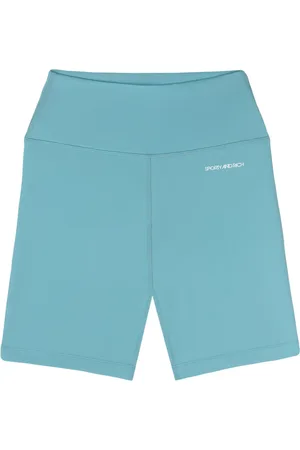 Sporty & Rich Logo-print biker shorts