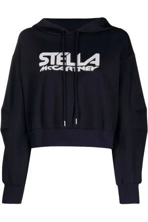 Stella McCartney Logo-print scuba hoodie