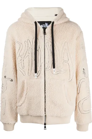 HACULLA Faux-shearling zip-up hoodie