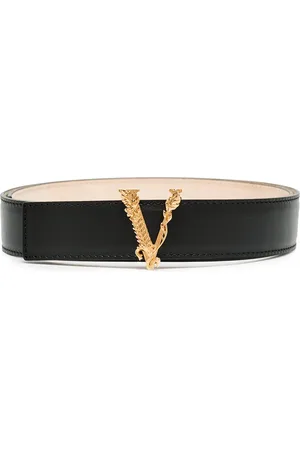 VERSACE Virtus leather belt