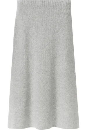 Fabiana Filippi Ribbed-knit midi skirt