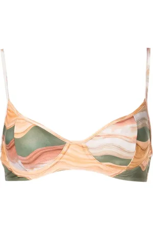 Lygia & Nanny Fiji printed bikini top