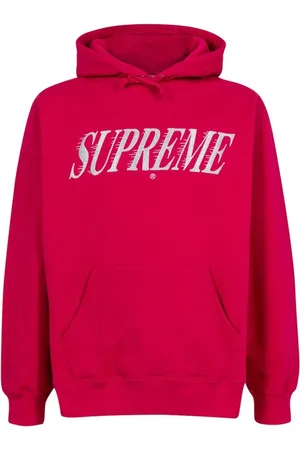 Supreme Crossover logo-print hoodie