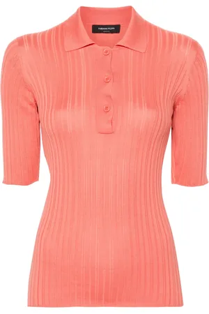 Fabiana Filippi Ribbed polo shirt