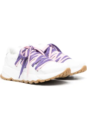 Missoni Lace-up leather sneakers