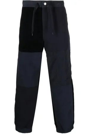 Emporio Armani Panelled straight-leg trousers