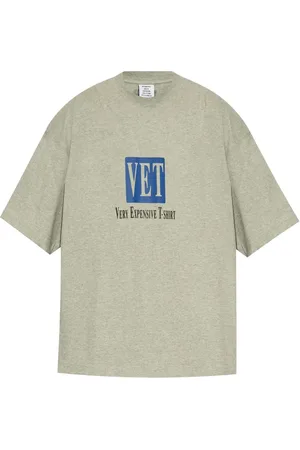 Vetements Logo-print cotton t-shirt