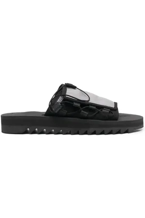 SUICOKE Side lace-up detail sandals