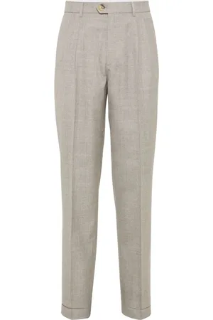 Brunello Cucinelli Pleat-detail tailored trousers