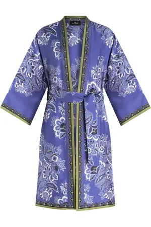 Etro Kesa floral-print silk robe