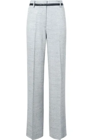 Proenza Schouler Aiden m??lange wide-leg trousers