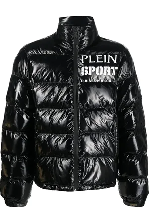 Philipp Plein Logo-print padded jacket